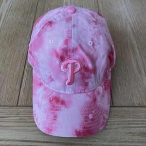 Pink Tie-Dye Women's Baseball Cap